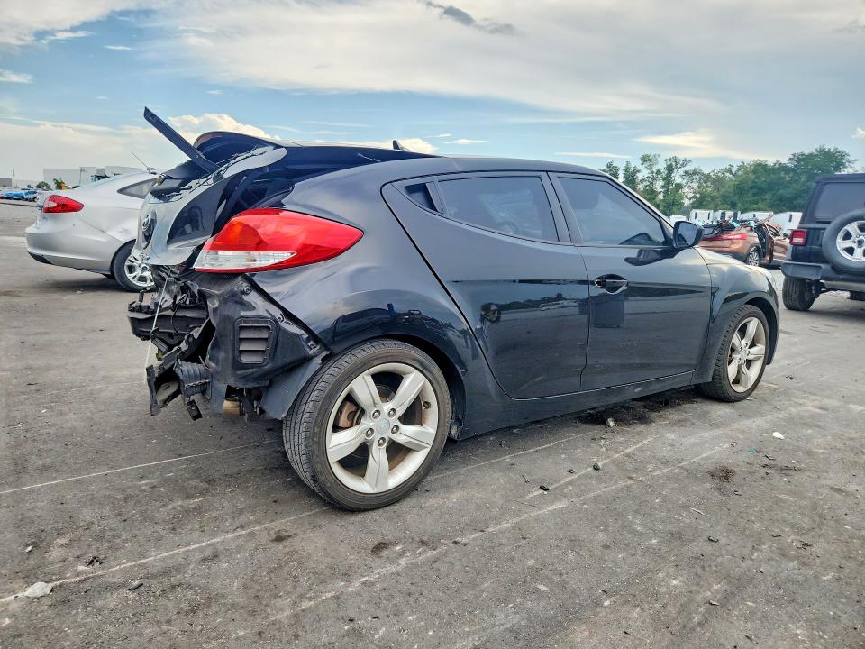 2012 Hyundai VIN KMHTC6AD7CU078390 COPART salvage auction — REAR END, Fl - Cert Of Title Slvg Rebuildable, sold $600 on 2026-07-13 (photo 3)