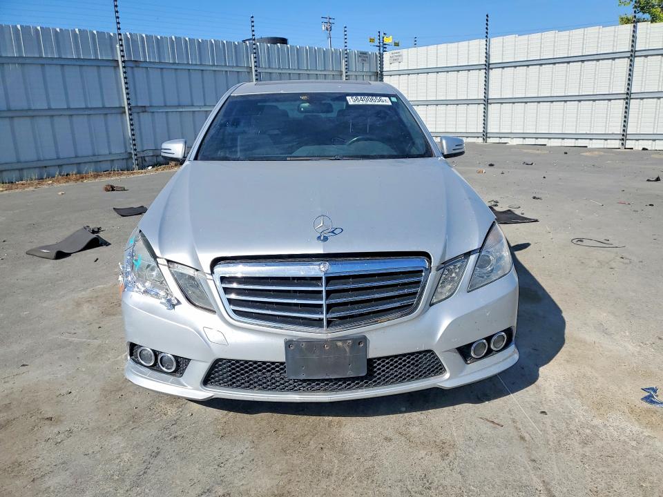 2010 Mercedes-benz E-class VIN WDDHF5GB6AA114995 COPART salvage auction — FRONT END, CA - SALVAGE CERTIFICATE, sold $475 on 2026-07-16 (photo 5)
