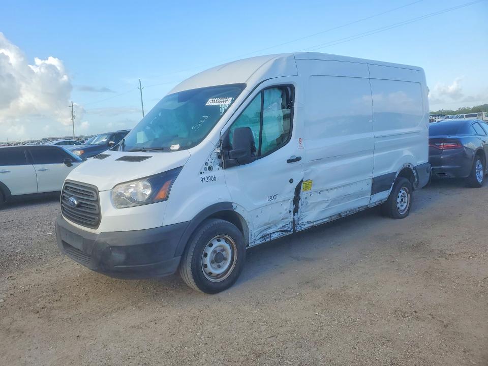 2019 Ford Transit VIN 1FTYE2CM7KKB36342 — COPART salvage auction photo