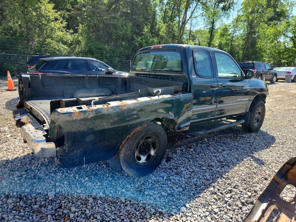 2001 Toyota Tundra VIN 5TBRN34151S184100 COPART salvage auction — REAR END, Oh - Certificate Of Title, sold $550 on 2026-07-29 (photo 3)