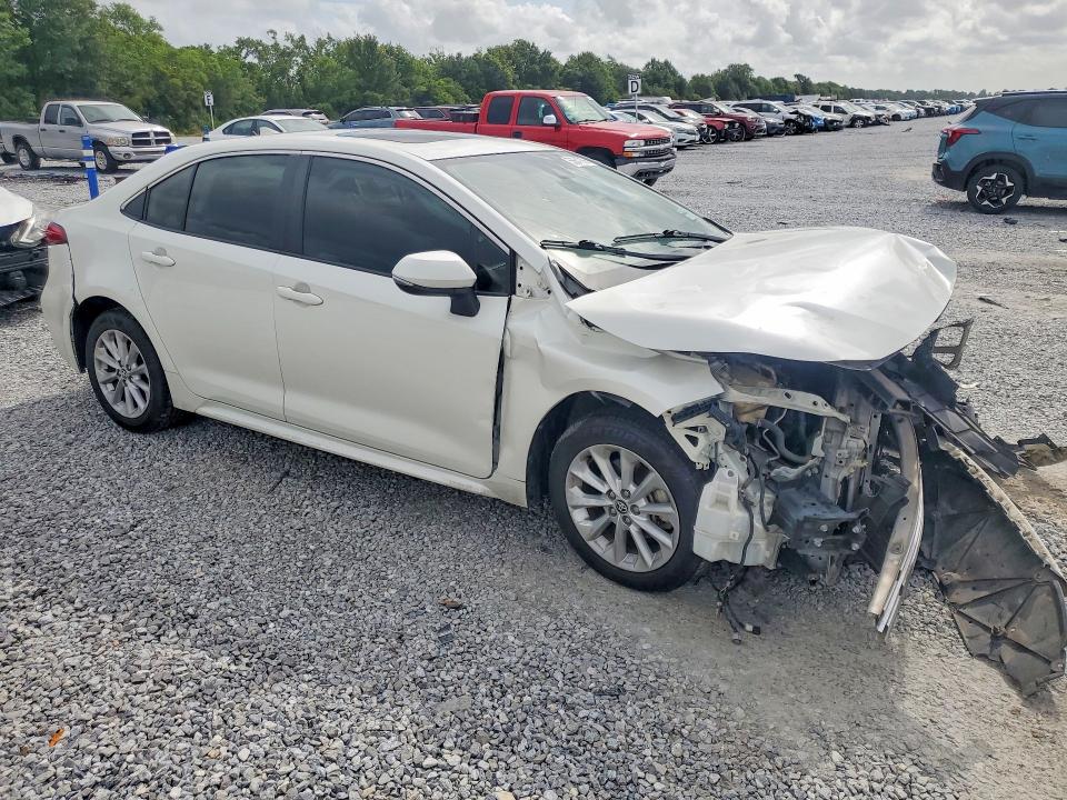 2020 Toyota VIN JTDFPRAE1LJ058833 COPART salvage auction — FRONT END, TX - SALVAGE VEHICLE TITLE, sold $2,150 on 2026-07-13 (photo 4)