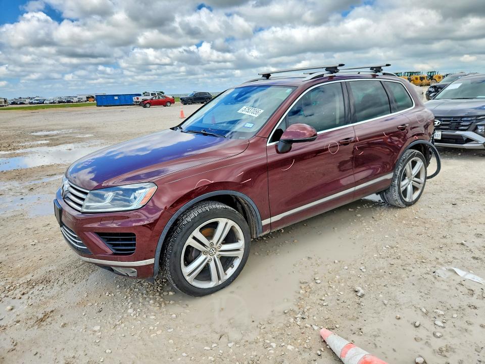 2017 Volkswagen VIN WVGGF7BP7HD002716 COPART salvage auction — REAR END, Tx - Salvage Vehicle Title, sold $1,650 on 2026-07-16 (photo 1)