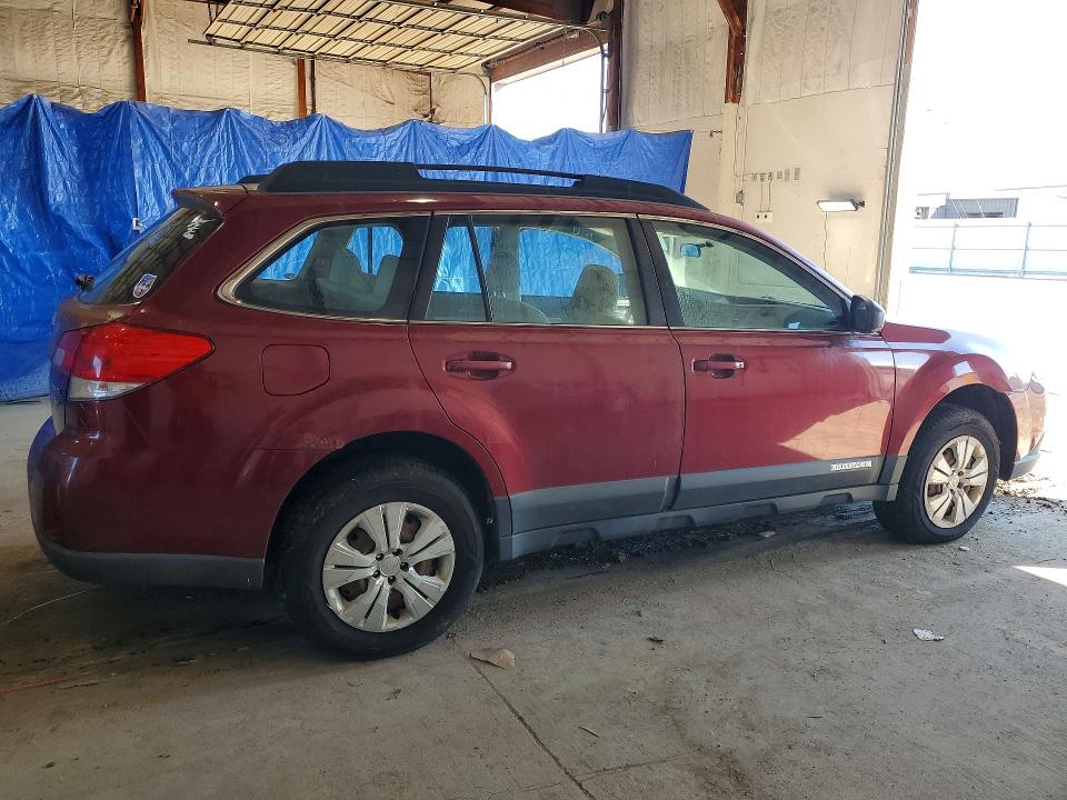 2011 Subaru Outback VIN 4S4BRBAC1B3352181 COPART salvage auction — HAIL, Ny - Certificate Of Title, sold $725 on 2026-07-06 (photo 3)