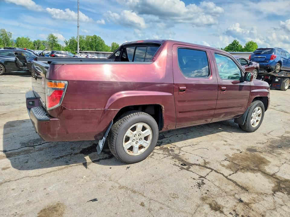 2008 Honda Ridgeline VIN 2HJYK16448H508701 COPART salvage auction — FRONT END, NY - CERTIFICATE OF TITLE, sold $425 on 2026-07-02 (photo 3)