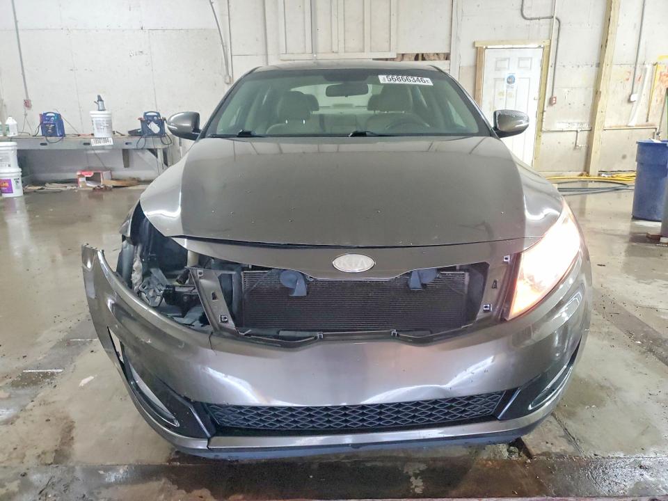 2013 Kia Optima VIN 5XXGM4A74DG093468 COPART salvage auction — FRONT END, Tn - Salvage Certificate, sold $175 on 2026-07-21 (photo 5)