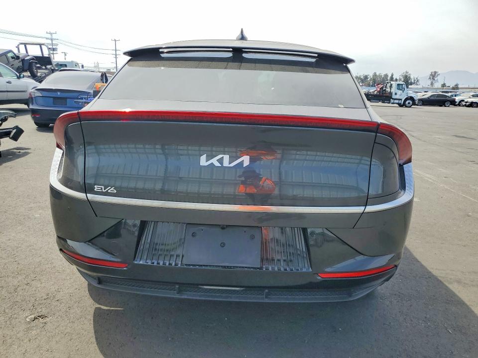 2024 Kia Ev6 VIN KNDC34LA5R5623338 COPART salvage auction — FRONT END, Ca - Salvage Certificate, sold $9,700 on 2026-07-13 (photo 6)