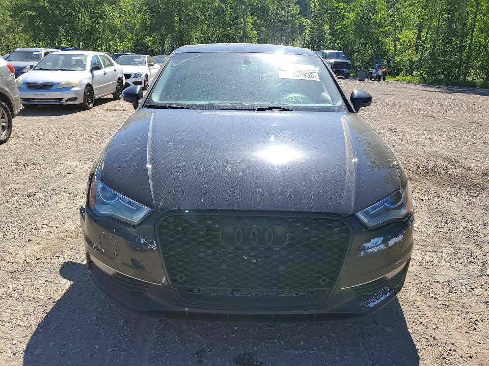 2015 Audi A3 VIN WAUACRFF9F1087246 COPART salvage auction — BURN, On - Permit No Brand - Unfit, sold $300 on 2026-07-14 (photo 5)