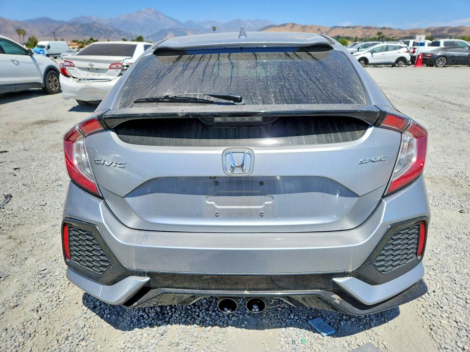 2018 Honda Civic VIN SHHFK7G48JU233146 COPART salvage auction — SIDE, Ca - Salvage Certificate, sold $3,500 on 2026-07-15 (photo 6)