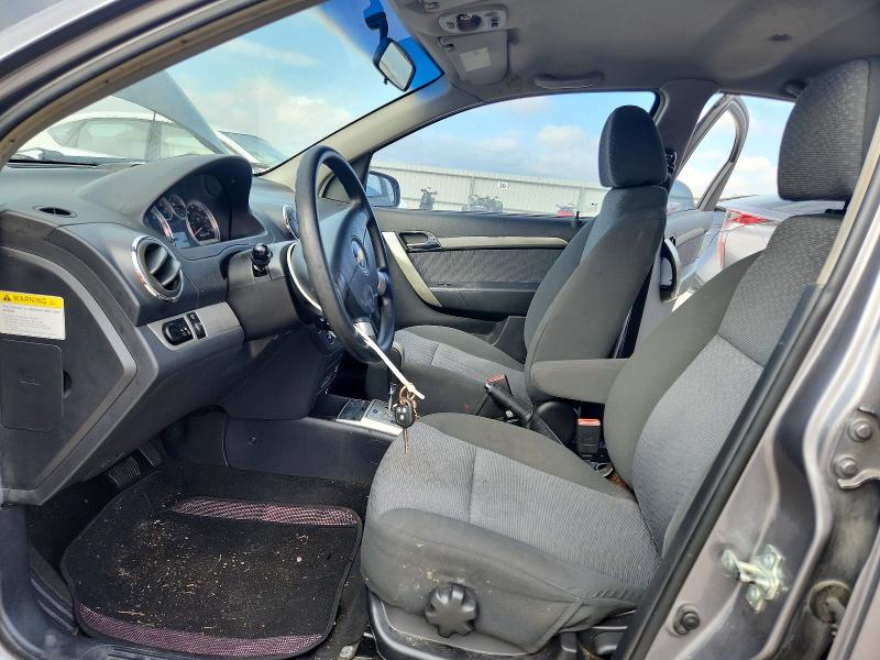 2009 Chevrolet Aveo VIN KL1TG56E89B613730 COPART salvage auction — REAR END, Tx - Salvage Vehicle Title, sold $250 on 2026-07-09 (photo 7)
