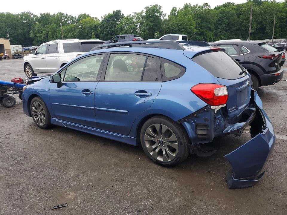 2016 Subaru VIN JF1GPAP68G8284425 COPART salvage auction — REAR END, Ny - Mv-907A Salvage Certificate, sold $475 on 2026-07-14 (photo 2)