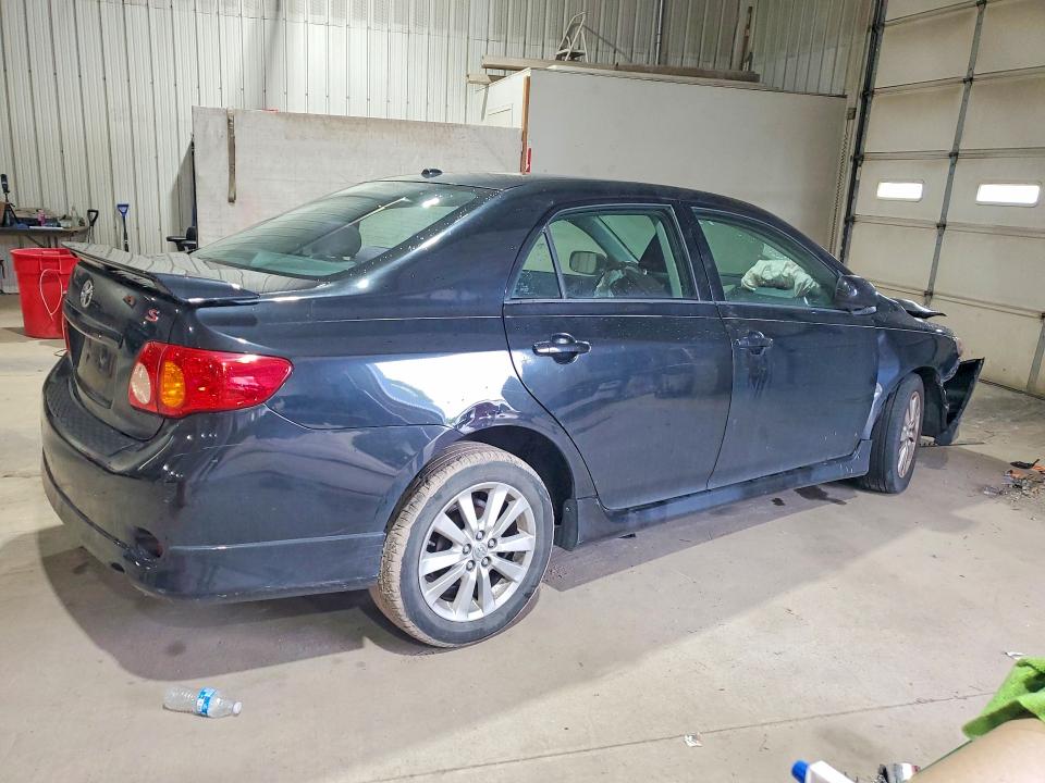 2009 Toyota Corolla VIN 2T1BU40E39C106946 COPART salvage auction — FRONT END, Pa - Certificate Of Salvage, sold $1,250 on 2026-07-02 (photo 3)