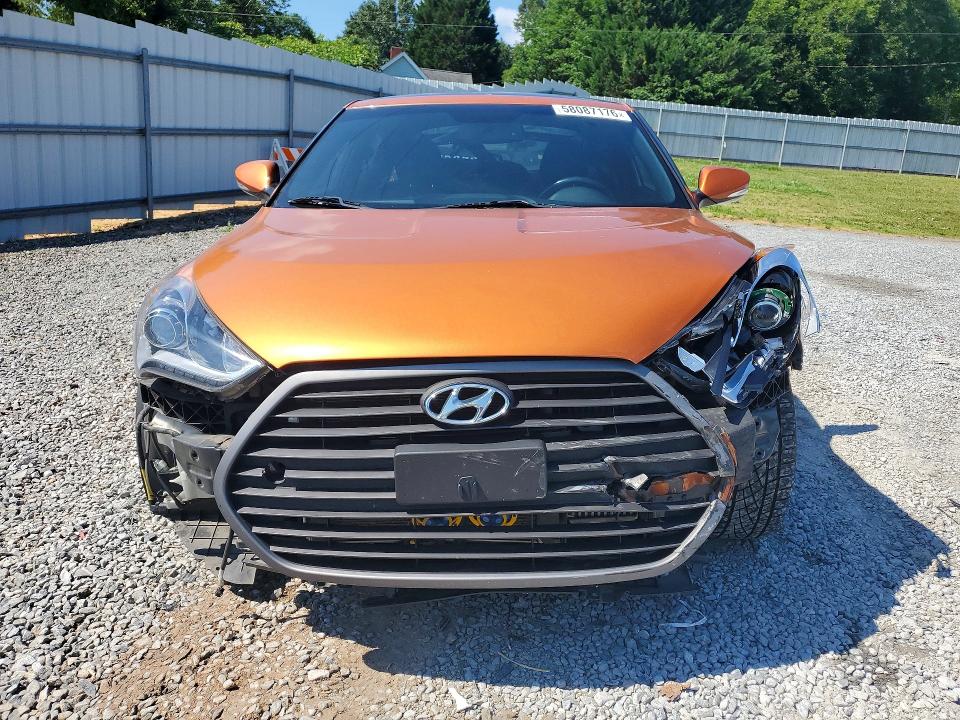 2016 Hyundai VIN KMHTC6AEXGU296631 COPART salvage auction — FRONT END, Nc - Salvage Certificate Of Title, sold $175 on 2026-07-29 (photo 5)