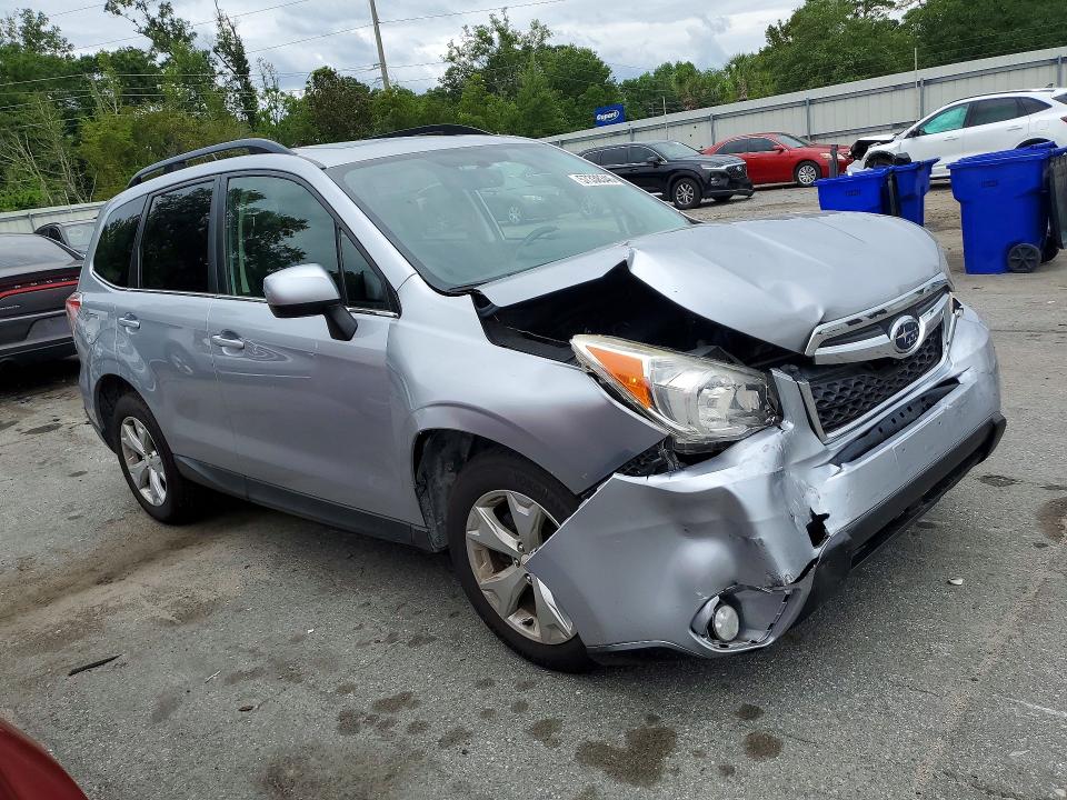 2015 Subaru Forester VIN JF2SJAHC5FH497696 COPART salvage auction — FRONT END, Pa - Certificate Of Salvage, sold $1,200 on 2026-07-09 (photo 4)