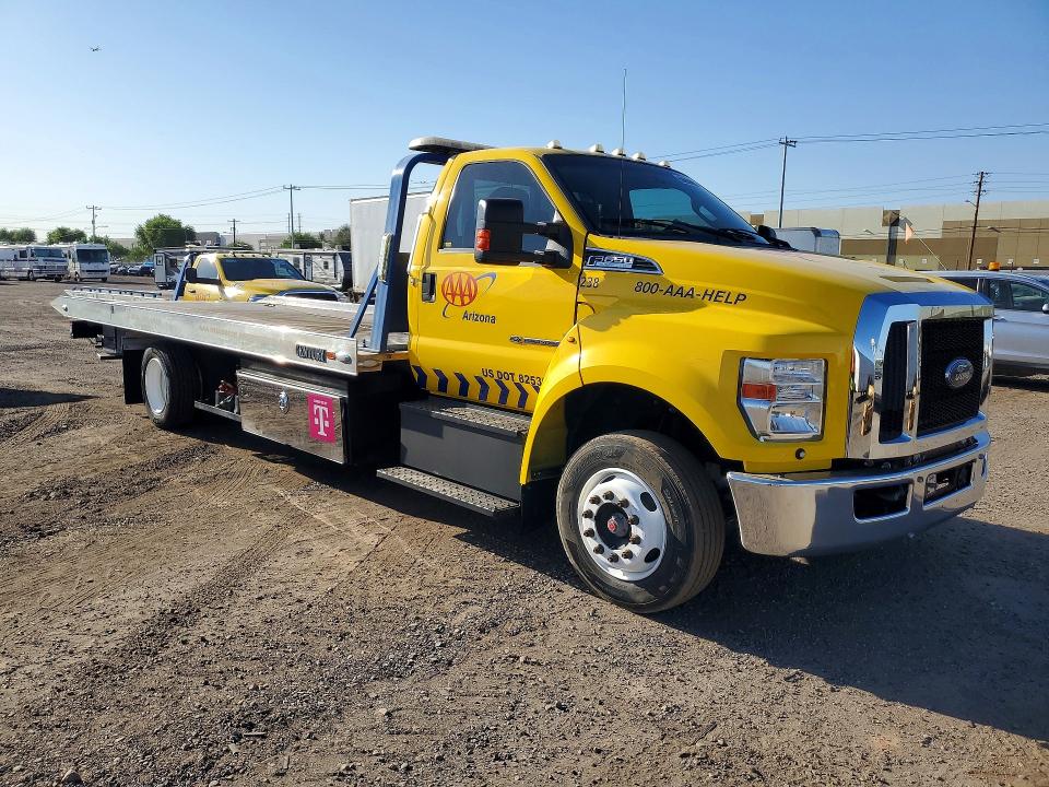 2019 Ford F650-f750 VIN 1FDWF6DE6KDF07736 COPART salvage auction — NORMAL WEAR, Az - Certificate Of Title (P), sold $26,750 on 2026-07-13 (photo 4)