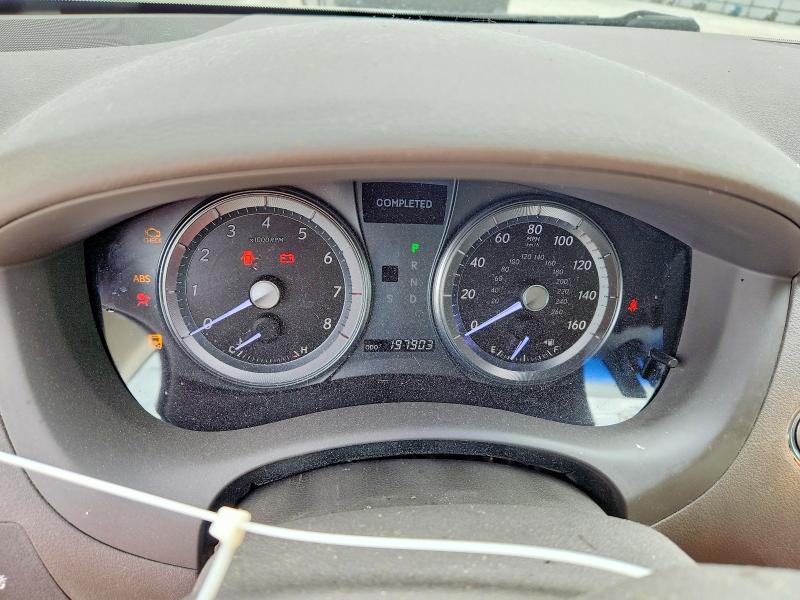 2010 Lexus Es 350 VIN JTHBK1EG4A2357829 COPART salvage auction — FRONT END, GA - CERT OF TITLE-REBUILT SALVAGE, sold $500 on 2026-07-22 (photo 9)