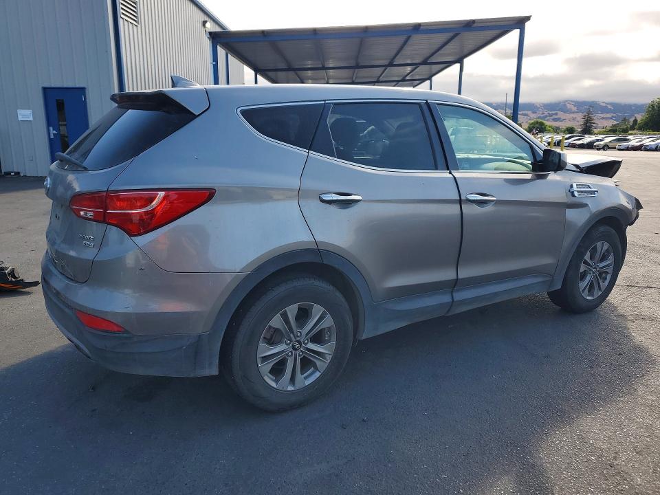 2015 Hyundai Santa fe VIN 5XYZTDLB5FG289995 COPART salvage auction — FRONT END, Ca - Salvage Certificate, sold $525 on 2026-07-07 (photo 3)