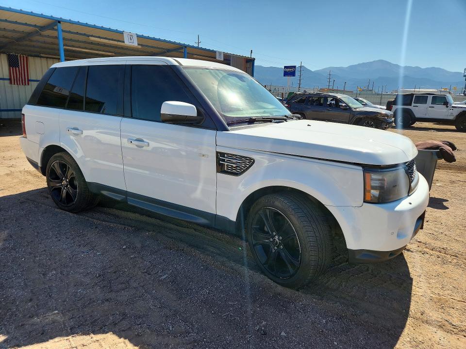 2012 Land rover RANGE ROVER VIN SALSK2D43CA722923 COPART salvage auction — MINOR DENT/SCRATCHES, Co - Dis/Dlr/Exp Only Clean Title, sold $275 on 2026-07-27 (photo 4)