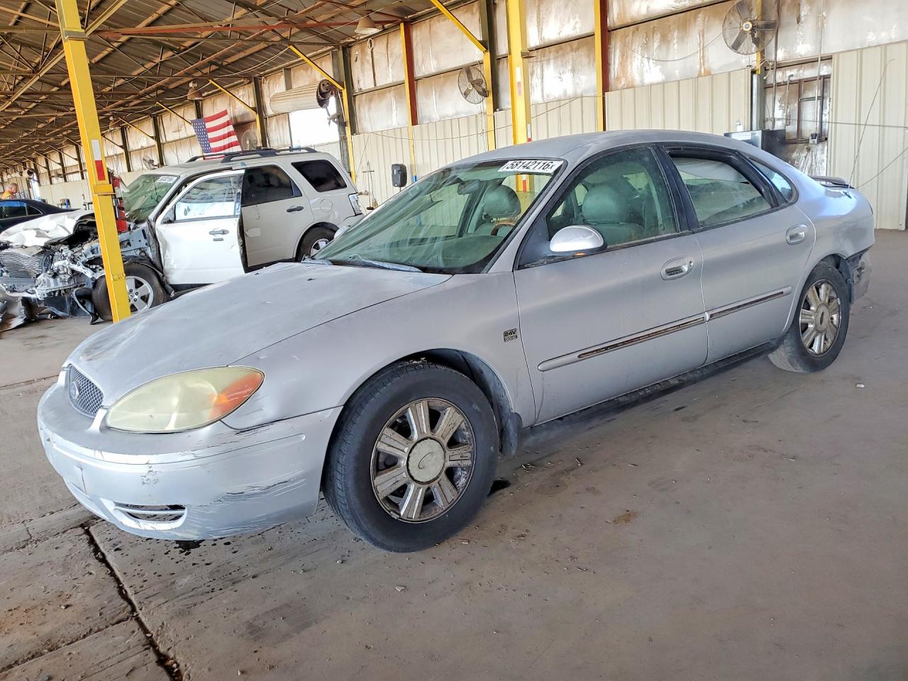 2004 Ford Taurus VIN 1FAFP56S54A150624 COPART salvage auction — Side, AZ - CERTIFICATE OF TITLE, sold $475 on 2026-09-14 (photo 1)