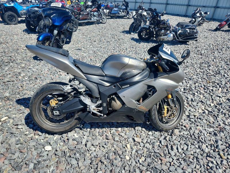 2005 Kawasaki Zx636 VIN JKBZXJC185A003555 COPART salvage auction — MECHANICAL, Mi - Certificate Of Title, sold $650 on 2026-07-08 (photo 1)