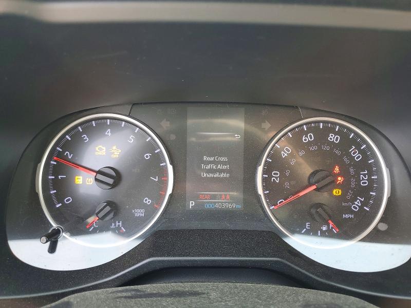2019 Toyota Rav4 VIN 2T3K1RFV6KW056424 COPART salvage auction — FRONT END, CA - SALVAGE CERTIFICATE, sold $4,700 on 2026-08-20 (photo 9)