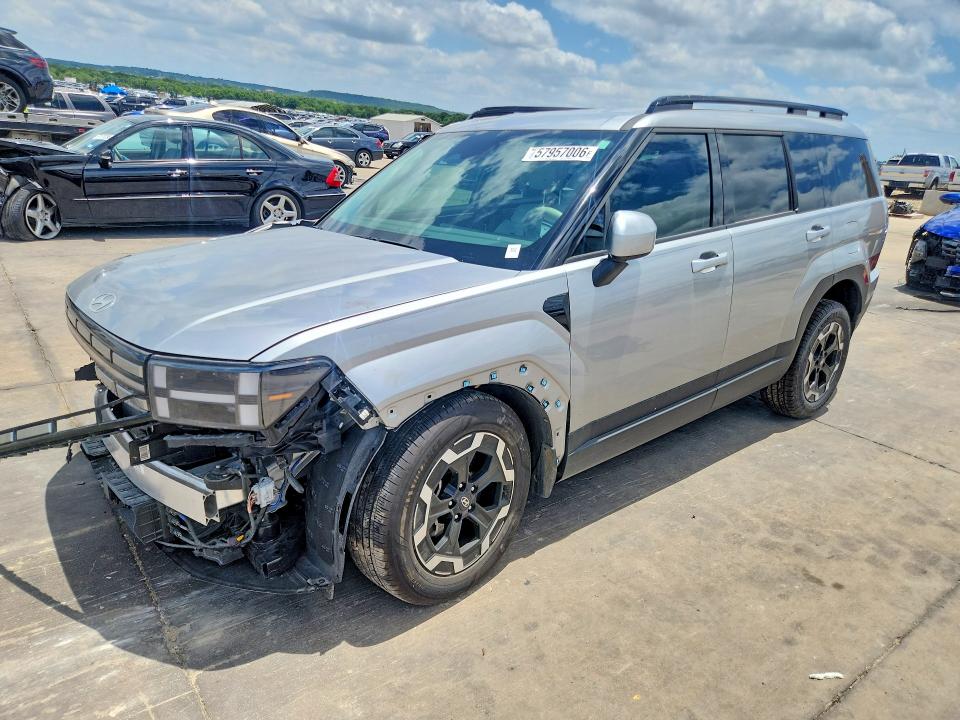 2025 Hyundai Santa fe VIN 5NMP24GLXSH115773 COPART salvage auction — FRONT END, Tx - Salvage Vehicle Title, sold $9,000 on 2026-07-27 (photo 1)
