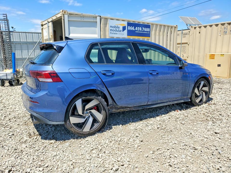 2026 Volkswagen Gti VIN WVWLE7CD5TW163315 COPART salvage auction — UNDERCARRIAGE, Ca - Certificate Of Title, sold $13,600 on 2026-07-06 (photo 3)