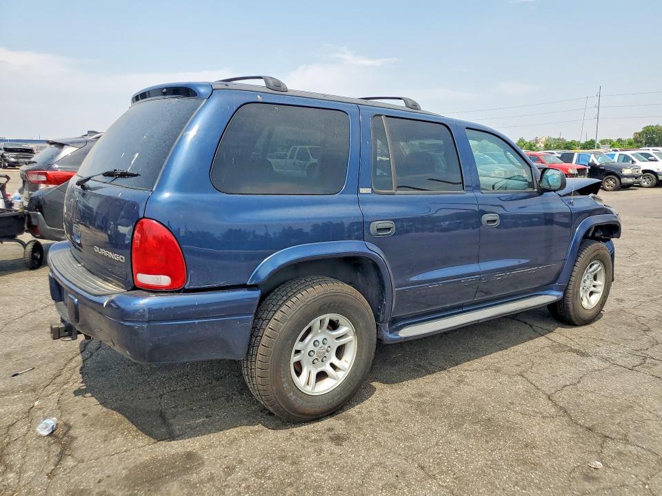 2002 Dodge Durango VIN 1B4HS48N42F187650 COPART salvage auction — FRONT END, CO - PUBLIC - SALVAGE TITLE (P), sold $500 on 2026-07-09 (photo 3)