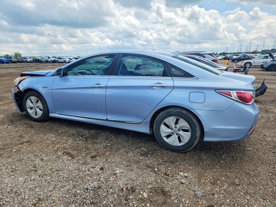 2013 Hyundai Sonata VIN KMHEC4A47DA069656 COPART salvage auction — FRONT END, Il - Salvage Certificate, sold $775 on 2026-07-23 (photo 2)