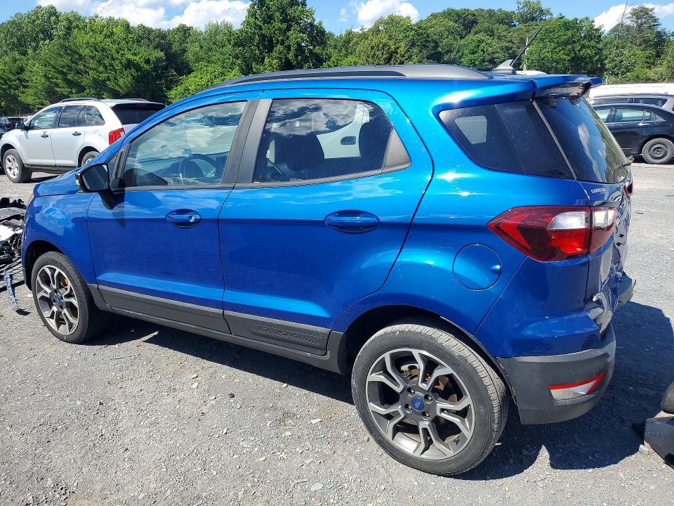 2019 Ford Ecosport VIN MAJ6S3JL3KC286948 COPART salvage auction — REAR END, Pa - Certificate Of Salvage, sold $1,800 on 2026-07-02 (photo 2)