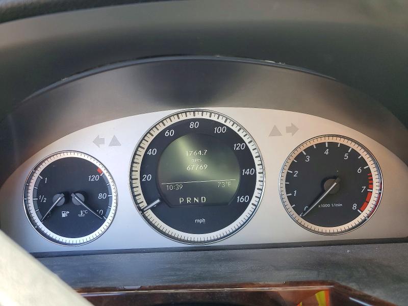 2012 Mercedes-benz Glk-class VIN WDCGG5GB9CF738275 COPART salvage auction — UNDERCARRIAGE, CA - SALVAGE CERTIFICATE, sold $1,550 on 2026-08-06 (photo 9)