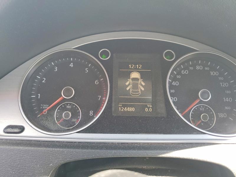 2013 Volkswagen Passat cc VIN WVWBP7AN3DE548879 COPART salvage auction — FRONT END, Nv - Salvage Title, sold $125 on 2026-07-14 (photo 9)