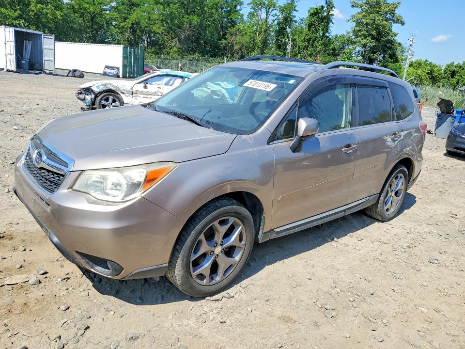 2015 Subaru Forester VIN JF2SJAWC1FH461314 COPART salvage auction — MINOR DENT/SCRATCHES, Md - Certificate Of Title, sold $3,650 on 2026-07-07 (photo 1)