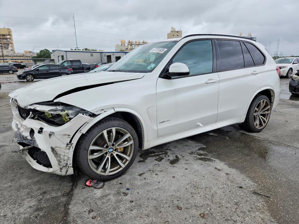 2015 BMW X5 VIN 5UXKR6C54F0J77540 COPART salvage auction — FRONT END, La - Certificate Of Title, sold $5,300 on 2026-07-08 (photo 1)