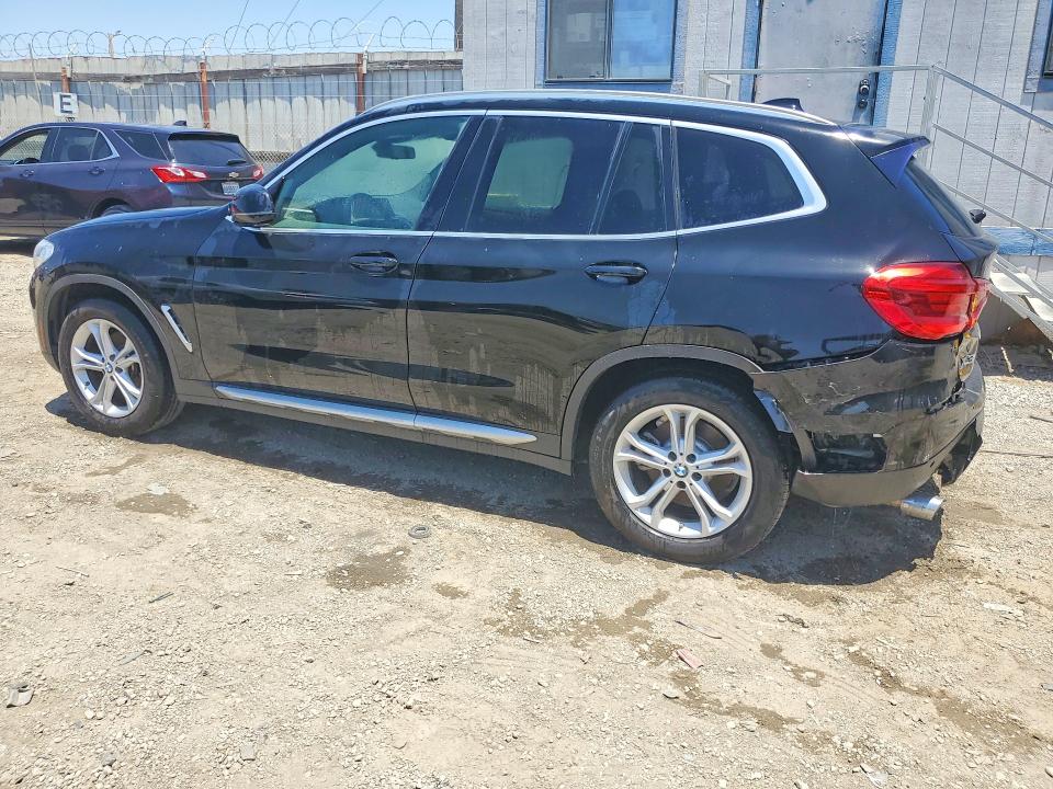 2020 BMW X3 VIN 5UXTY3C09L9B34526 COPART salvage auction — REAR END, Ca - Salvage Certificate, sold $8,500 on 2026-07-08 (photo 2)