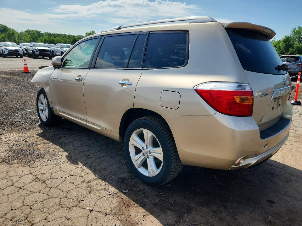 2009 Toyota Highlander VIN JTEES42A992112211 COPART salvage auction — FRONT END, Ct - Cert Of Title-Salvage, sold $2,600 on 2026-07-10 (photo 2)