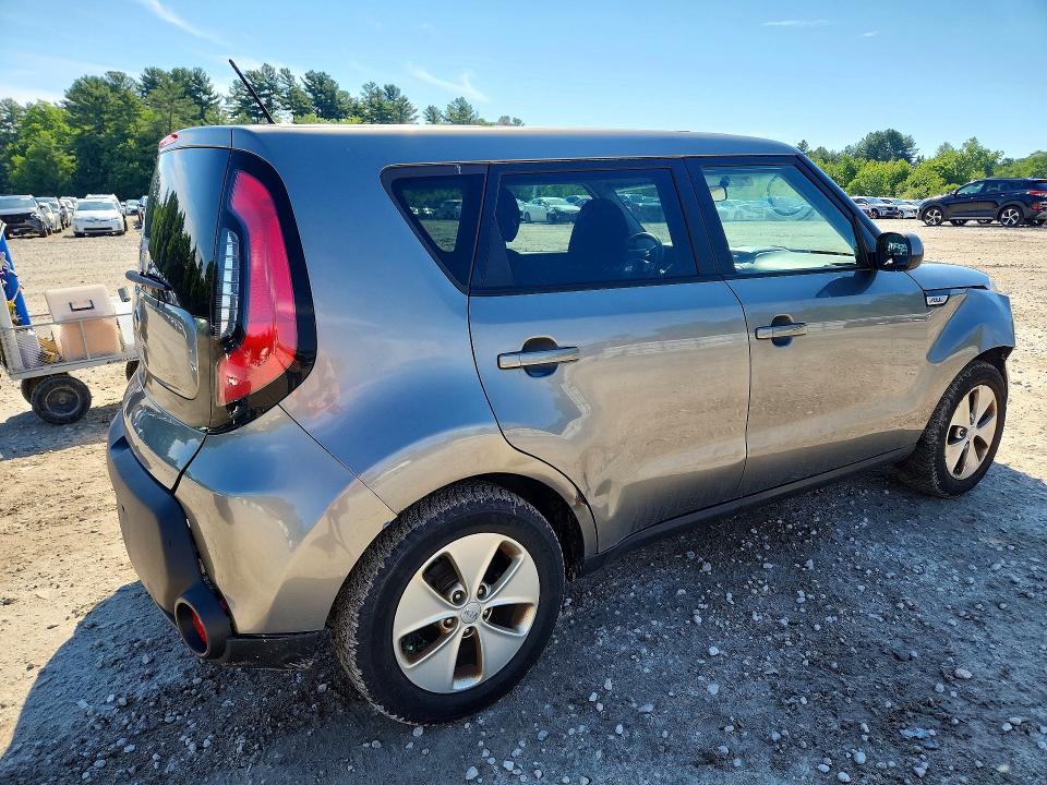 2015 Kia Soul VIN KNDJN2A20F7179125 COPART salvage auction — FRONT END, MA - CERT OF TITLE-RECONSTRCTD COLL, sold $750 on 2026-07-20 (photo 3)