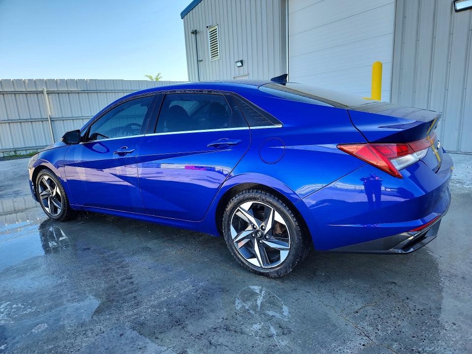 2022 Hyundai Elantra VIN KMHLN4AGXNU332427 COPART salvage auction — MINOR DENT/SCRATCHES, On - Permit No Brand - Unfit (P), sold $10,700 on 2026-07-03 (photo 2)