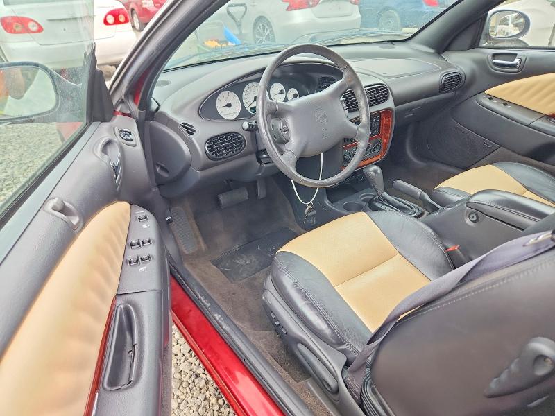 1999 Chrysler Sebring VIN 3C3EL55H8XT505410 COPART salvage auction — NORMAL WEAR, Or - Certificate Of Title, sold $1,400 on 2026-07-07 (photo 8)