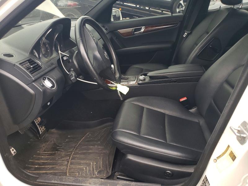2011 Mercedes-benz C class VIN WDDGF8BB3BR133589 COPART salvage auction — VANDALISM, Ct - Cert Of Title-Salvage, sold $475 on 2026-07-10 (photo 7)