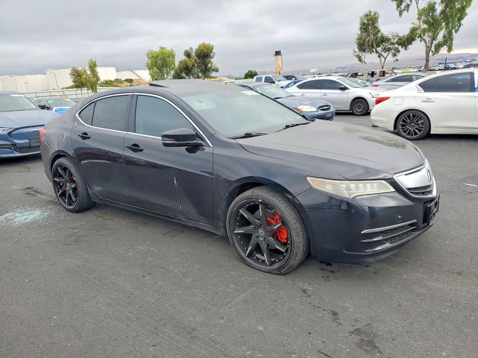 2016 Acura Tlx VIN 19UUB2F58GA011344 COPART salvage auction — VANDALISM, Ca - Salvage Certificate, sold $2,450 on 2026-08-03 (photo 4)