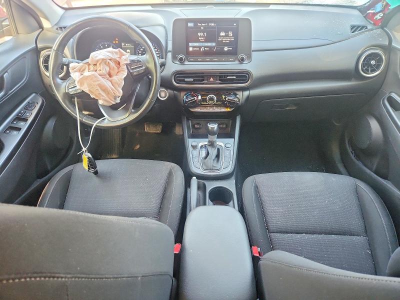 2023 Hyundai Kona VIN KM8K2CAB0PU933383 COPART salvage auction — FRONT END, On - Permit Salvage, sold $200 on 2026-07-28 (photo 8)