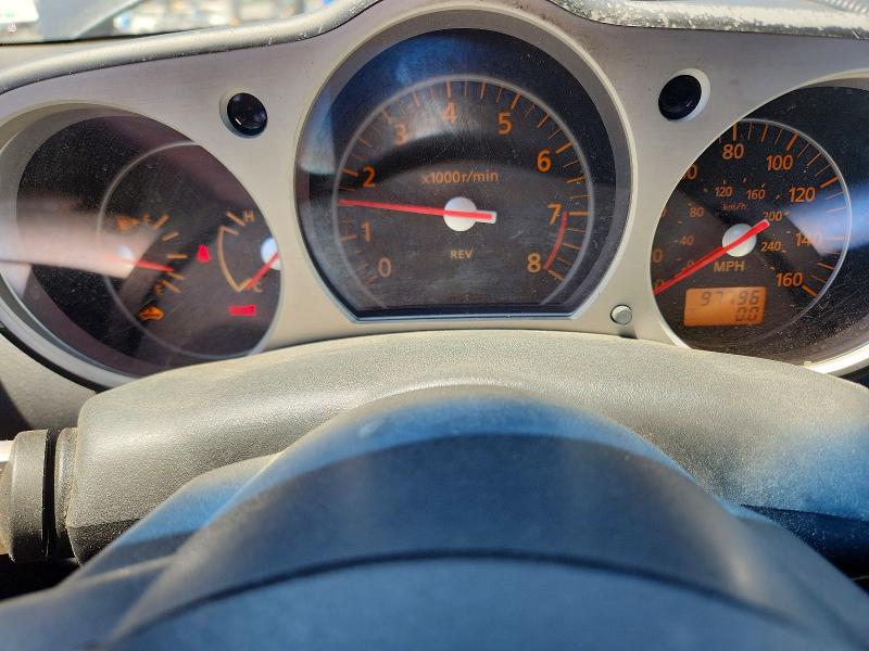 2006 Nissan 350z VIN JN1AZ36A76M480635 COPART salvage auction — FRONT END, Ca - Dis/Dlr/Exp Only Clean Title, sold $1,550 on 2026-07-24 (photo 9)