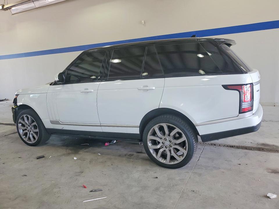 2015 Land rover RANGE ROVER VIN SALGS2TF2FA240277 COPART salvage auction — FRONT END, Va - Cert Of Title - Salvage, sold $6,500 on 2026-07-17 (photo 2)