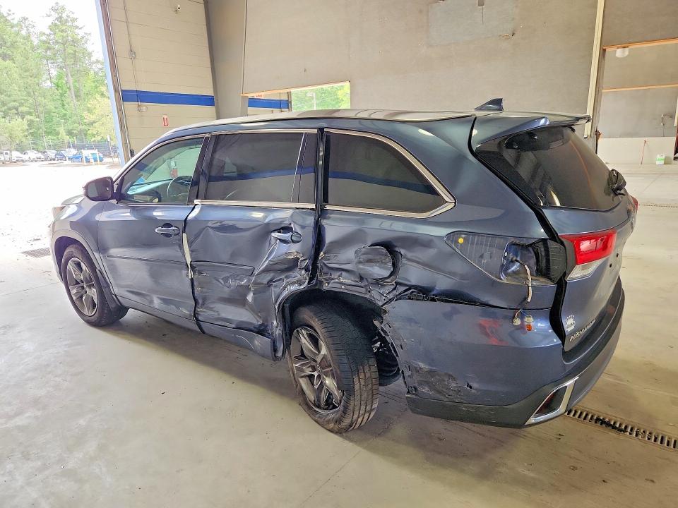 2019 Toyota Highlander VIN 5TDDZRFH6KS937699 COPART salvage auction — SIDE, Va - Cert Of Title - Salvage, sold $7,500 on 2026-07-10 (photo 2)