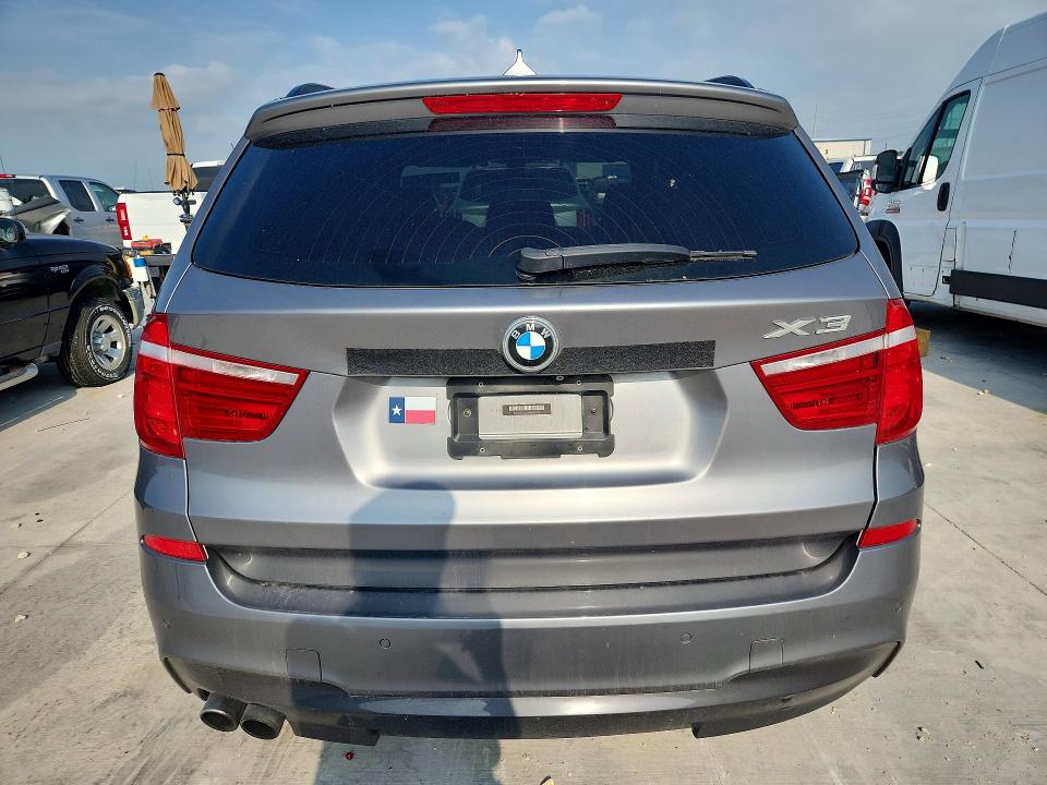 2017 BMW VIN 5UXWX7C59H0S19927 COPART salvage auction — FRONT END, Tx - Salvage Vehicle Title, sold $3,800 on 2026-07-24 (photo 6)