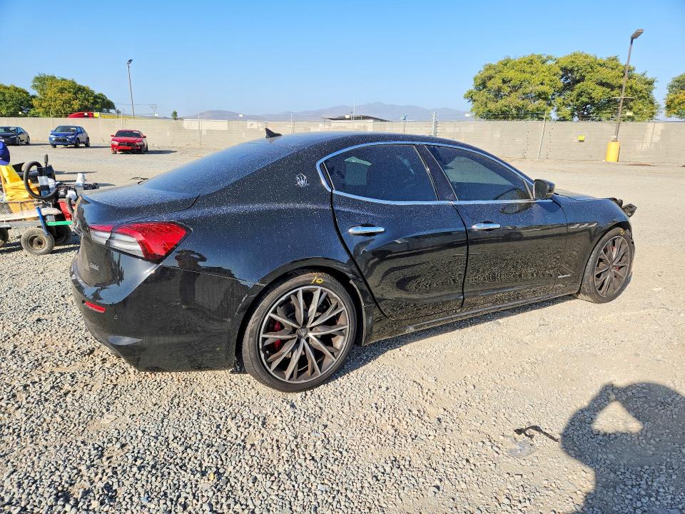 2021 Maserati Ghibli VIN ZAM57XSL4M1362779 COPART salvage auction — FRONT END, CA - SALVAGE CERTIFICATE, sold $2,600 on 2026-07-25 (photo 3)