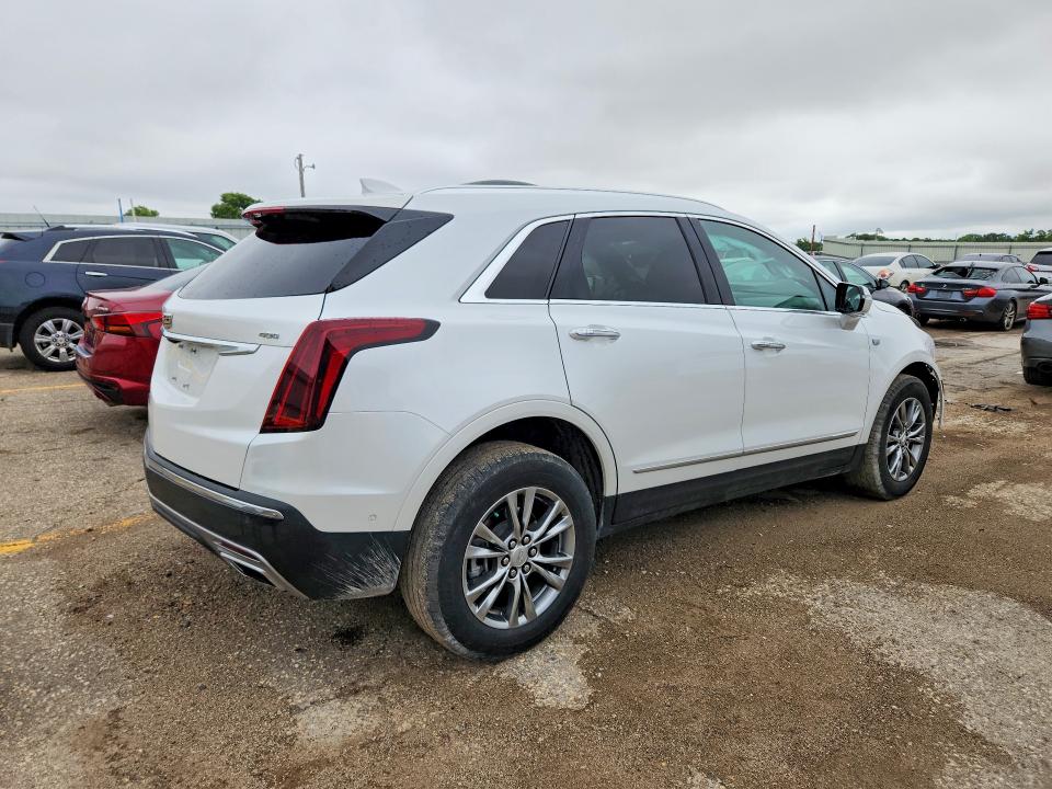 2022 Cadillac VIN 1GYKNDRS9NZ172742 COPART salvage auction — FRONT END, Ks - Cert Of Title-Salvage, sold $9,500 on 2026-07-22 (photo 3)