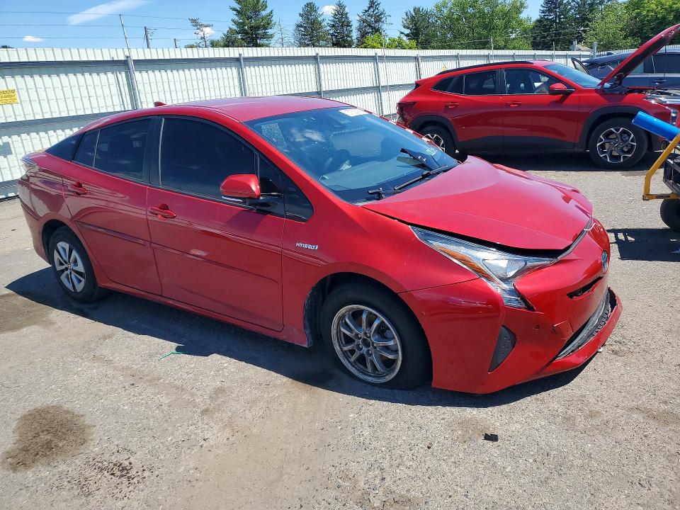 2018 Toyota Prius VIN JTDKBRFU3J3066480 COPART salvage auction — FRONT END, Pa - Cert Of Salv-R=Reconstructed, sold $2,100 on 2026-07-14 (photo 4)