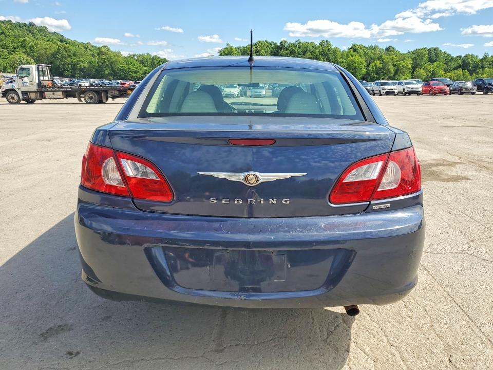 2007 Chrysler Sebring VIN 1C3LC56KX7N531945 COPART salvage auction — FRONT END, Pa - Certificate Of Salvage, sold $475 on 2026-07-02 (photo 6)