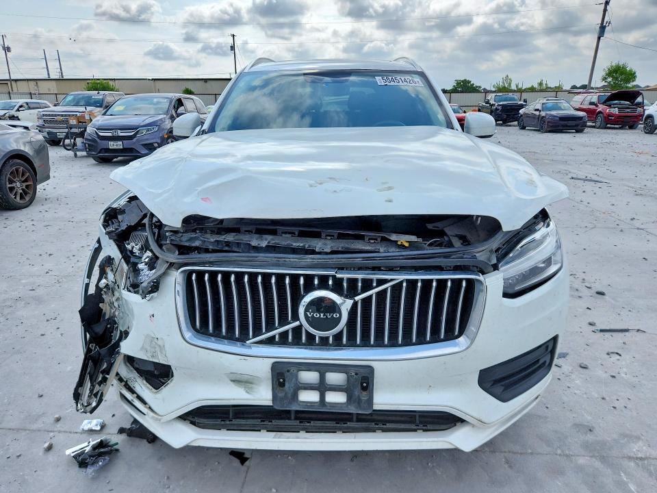 2020 Volvo VIN YV4102CK7L1588634 COPART salvage auction — FRONT END, Tx - Salvage Vehicle Title, sold $6,300 on 2026-08-18 (photo 5)